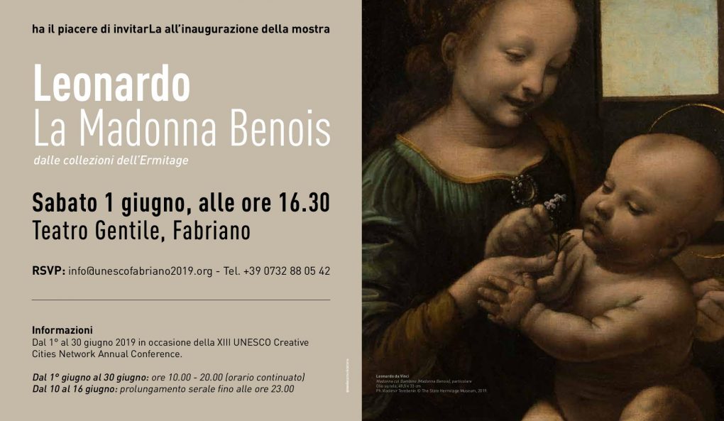 Exhibition: “La Madonna Benois di Leonardo da Vinci”