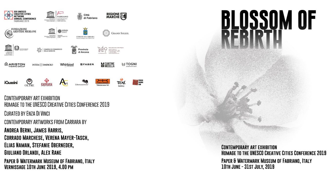 “Blossom of Rebirth”: da Carrara una mostra di scultura contemporanea per la Conference UNESCO