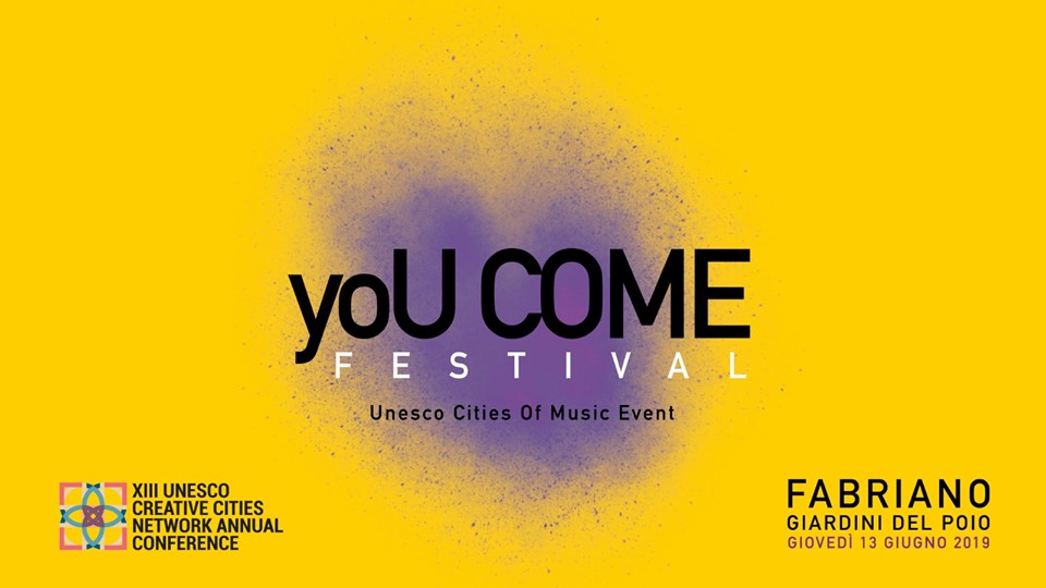 Concerto: “yoU COME” – 1° Festival Città Creative UNESCO della Musica (pt.2)