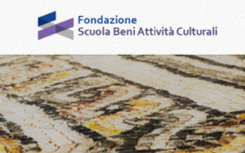 “International School of Cultural Heritage” by Fondazione Scuole dei Beni e Attività culturali