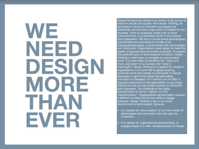 Lecture: “We Need Design More than Ever” by Giacomo Fava