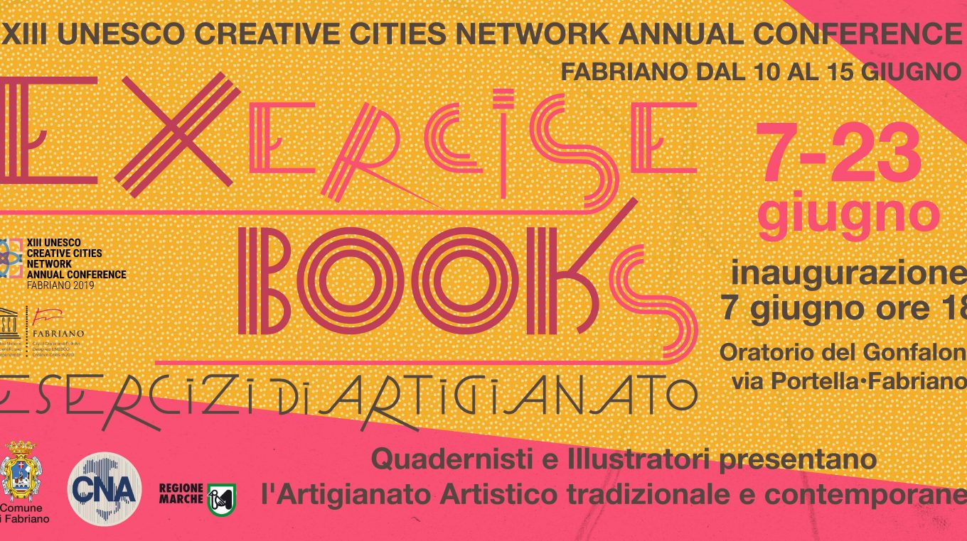 “EXerciseBOOKS/Esercizi di artigianato”: mostra di artigianato artistico, dal 07 al 23 Giugno